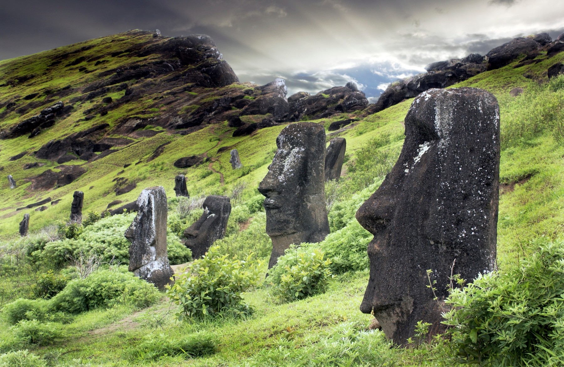 Easter Island statues