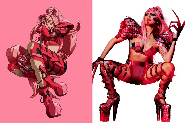 Lady Gaga, Crunchyroll oblačila