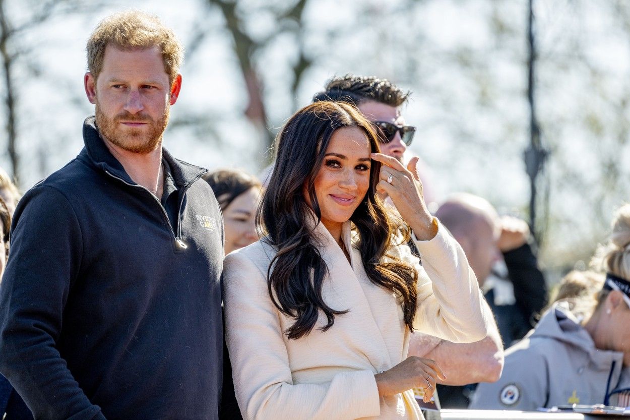 princ Harry in Meghan Markle