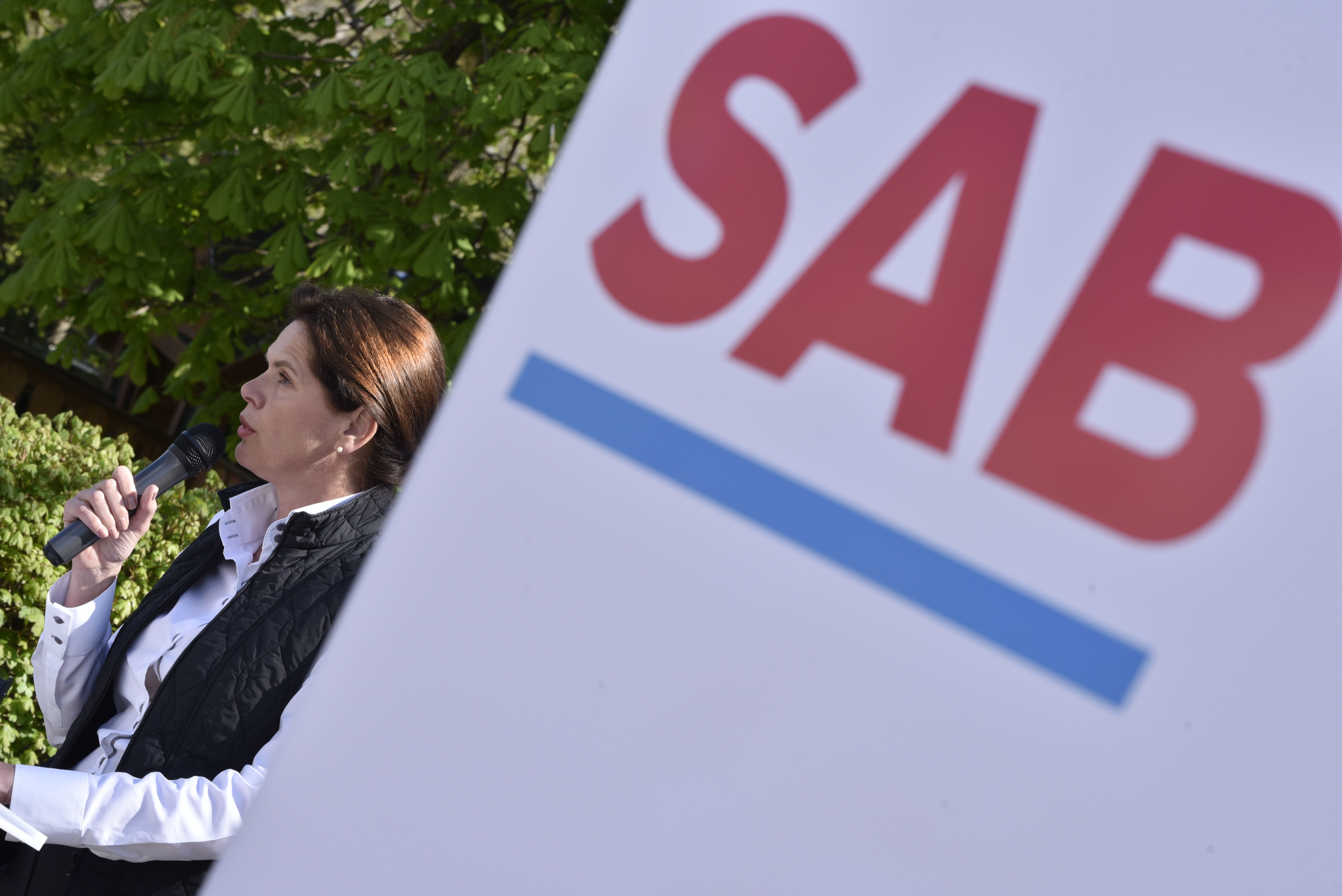 Stranka SAB predstavitev ekipe parlamentarne volitve