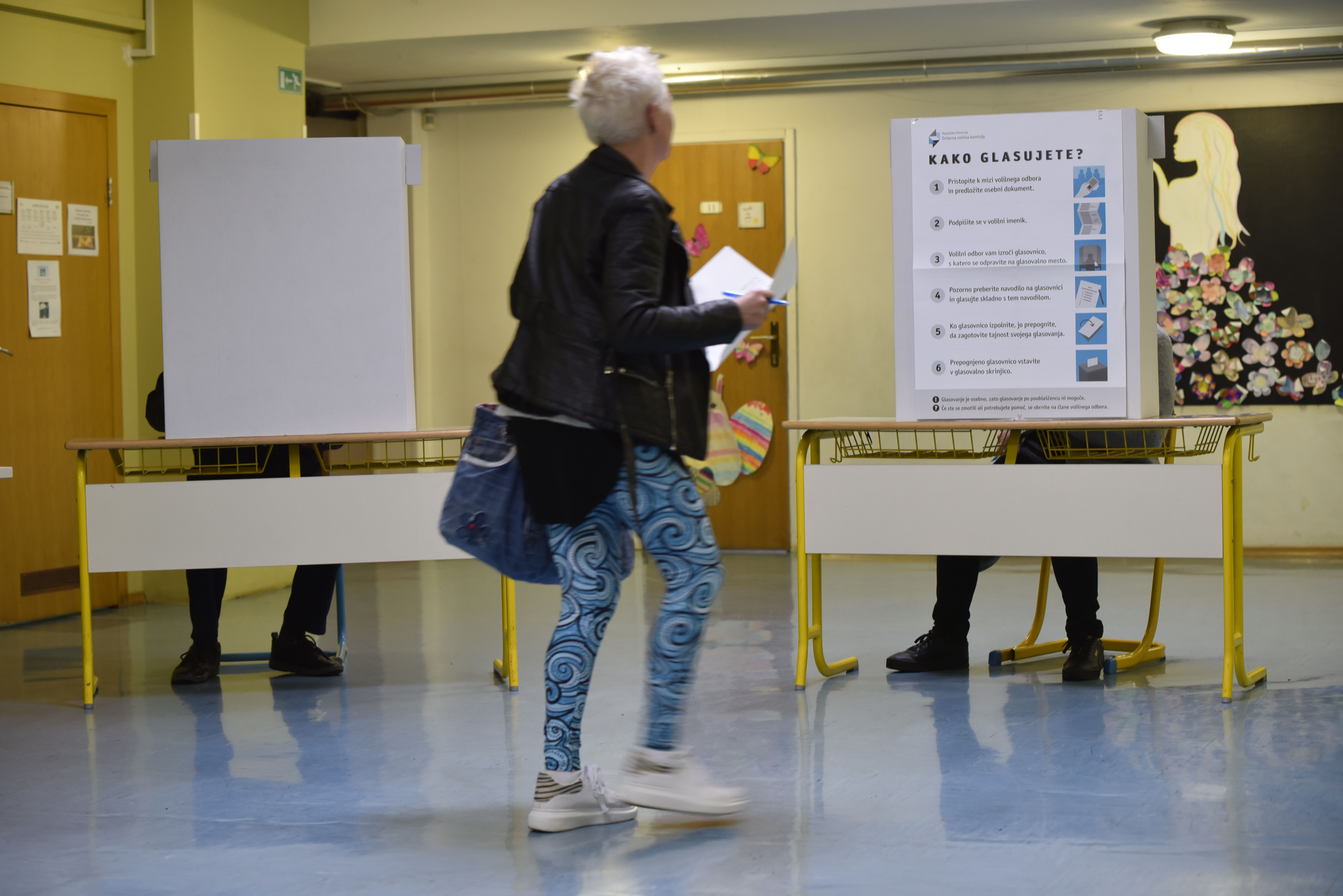 Parlamentarne volitve, volišče, volilka