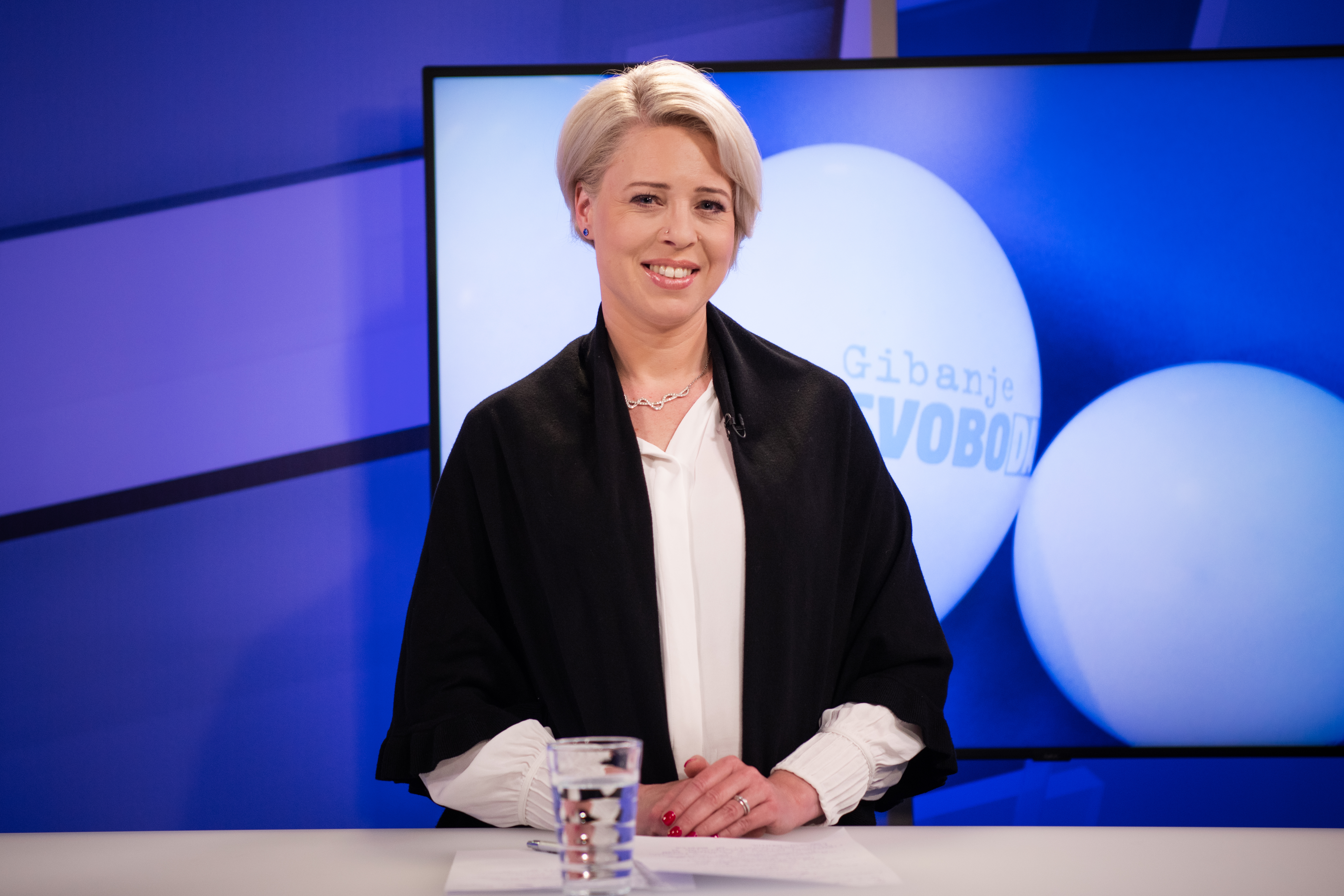 Podpredsednica Gibanja Svoboda Urška Klakočar Zupančič.