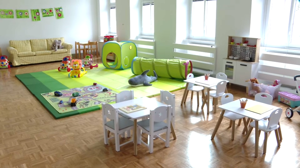 Prostori za ukrajinske sirote v Slavini pri Postojni