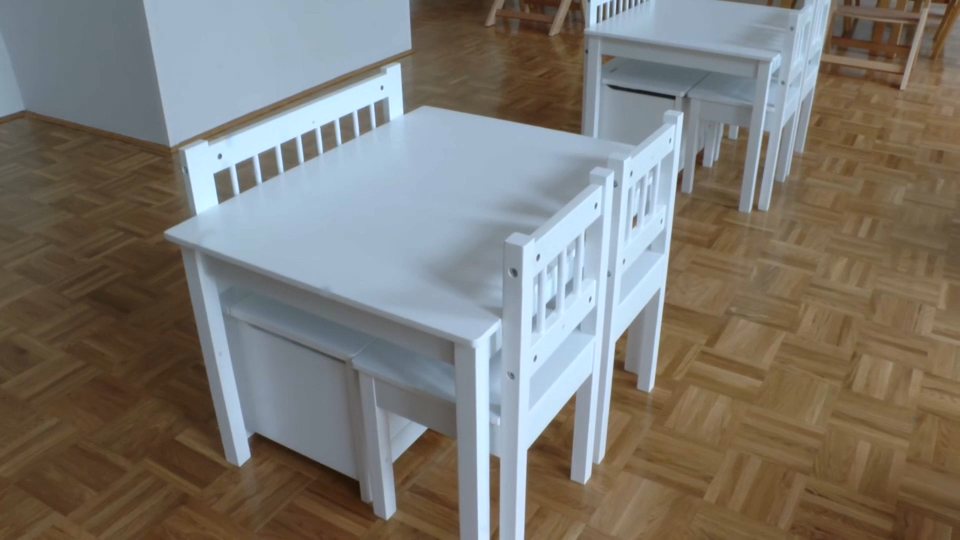 Prostori za ukrajinske sirote v Slavini pri Postojni