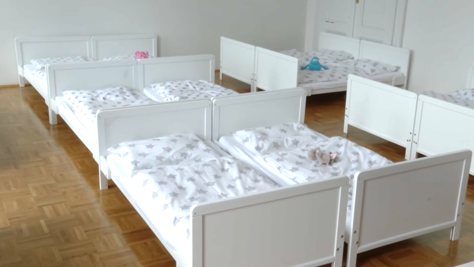 Prostori za ukrajinske sirote v Slavini pri Postojni