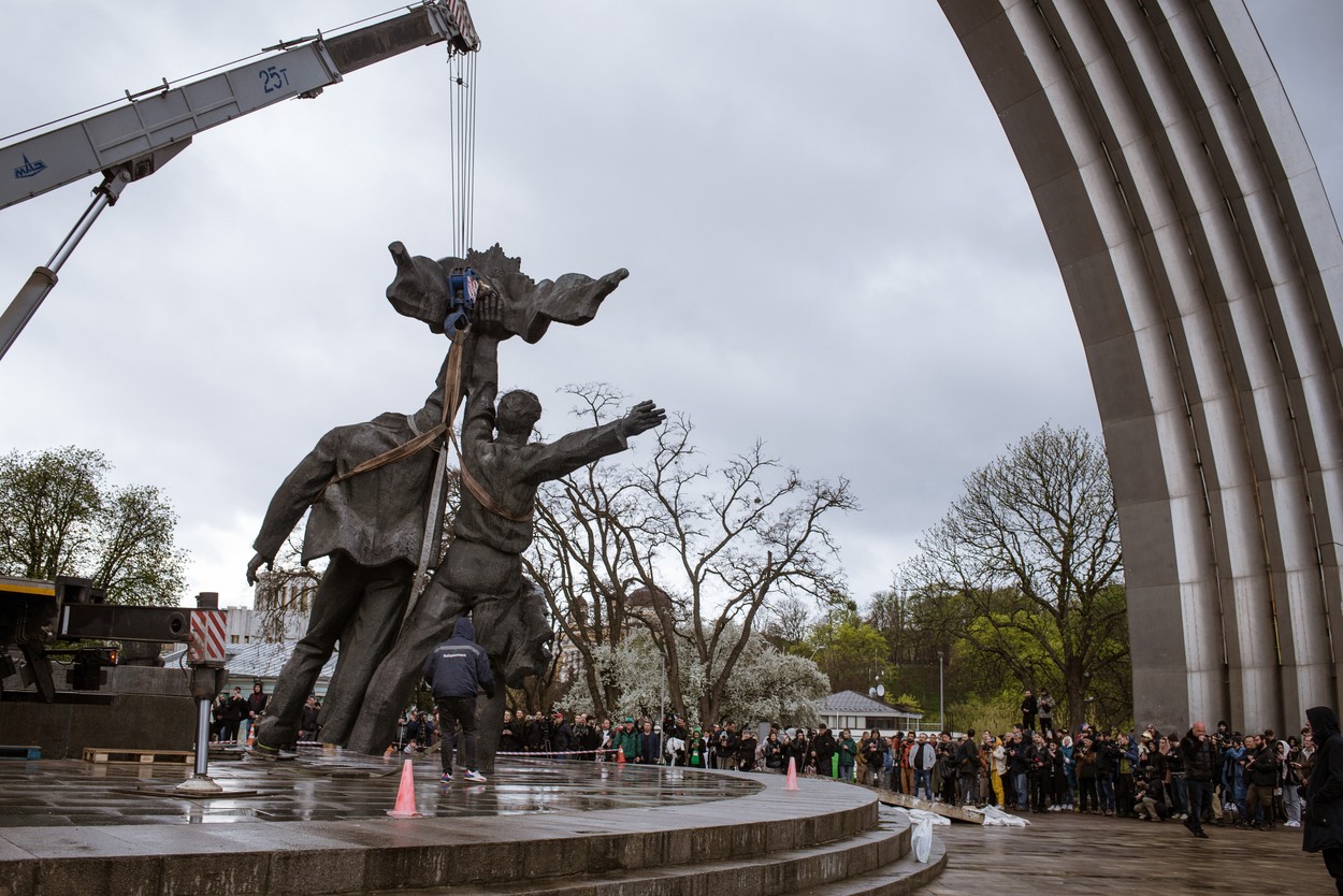 spomenik, kijev, prijateljstvo, rusija, ukrajina