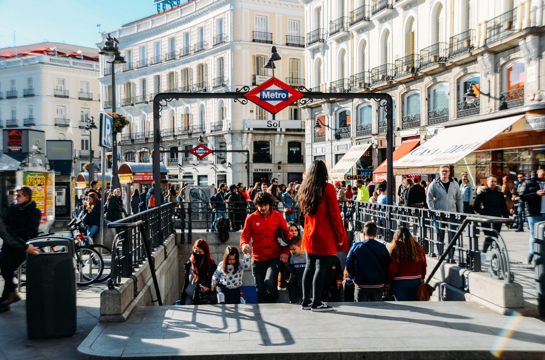Madrid, metro, podzemna