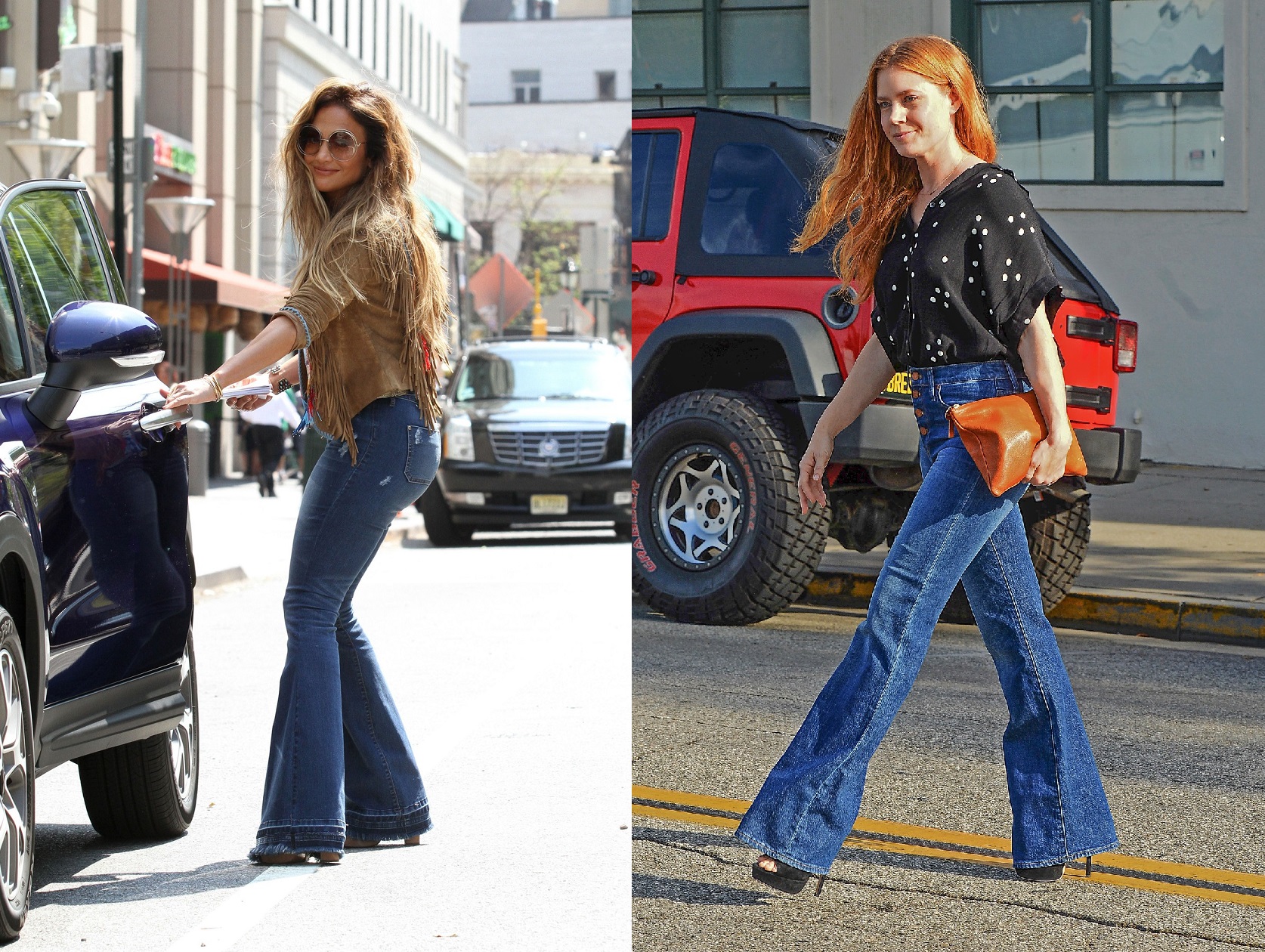 Jennifer Lopez, hlače na zvonec