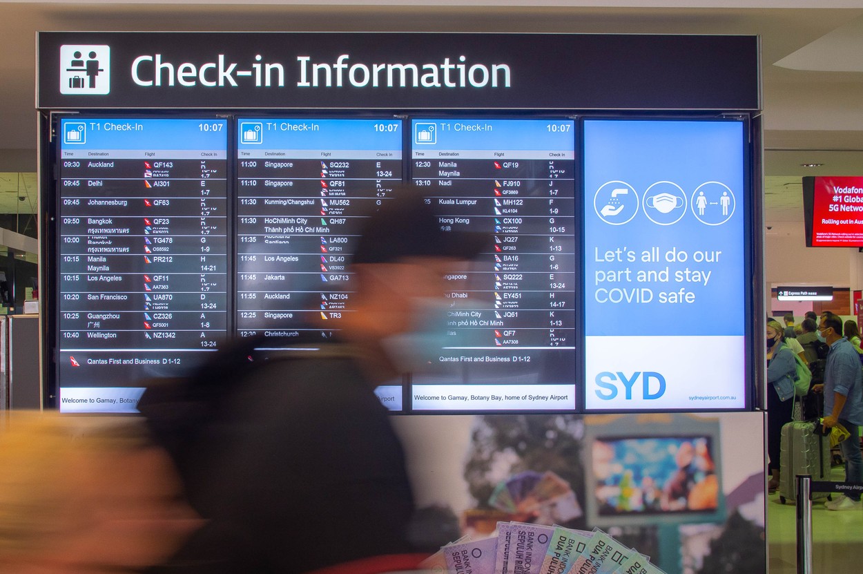 Nova Zelandija, letališče, meja, potniki