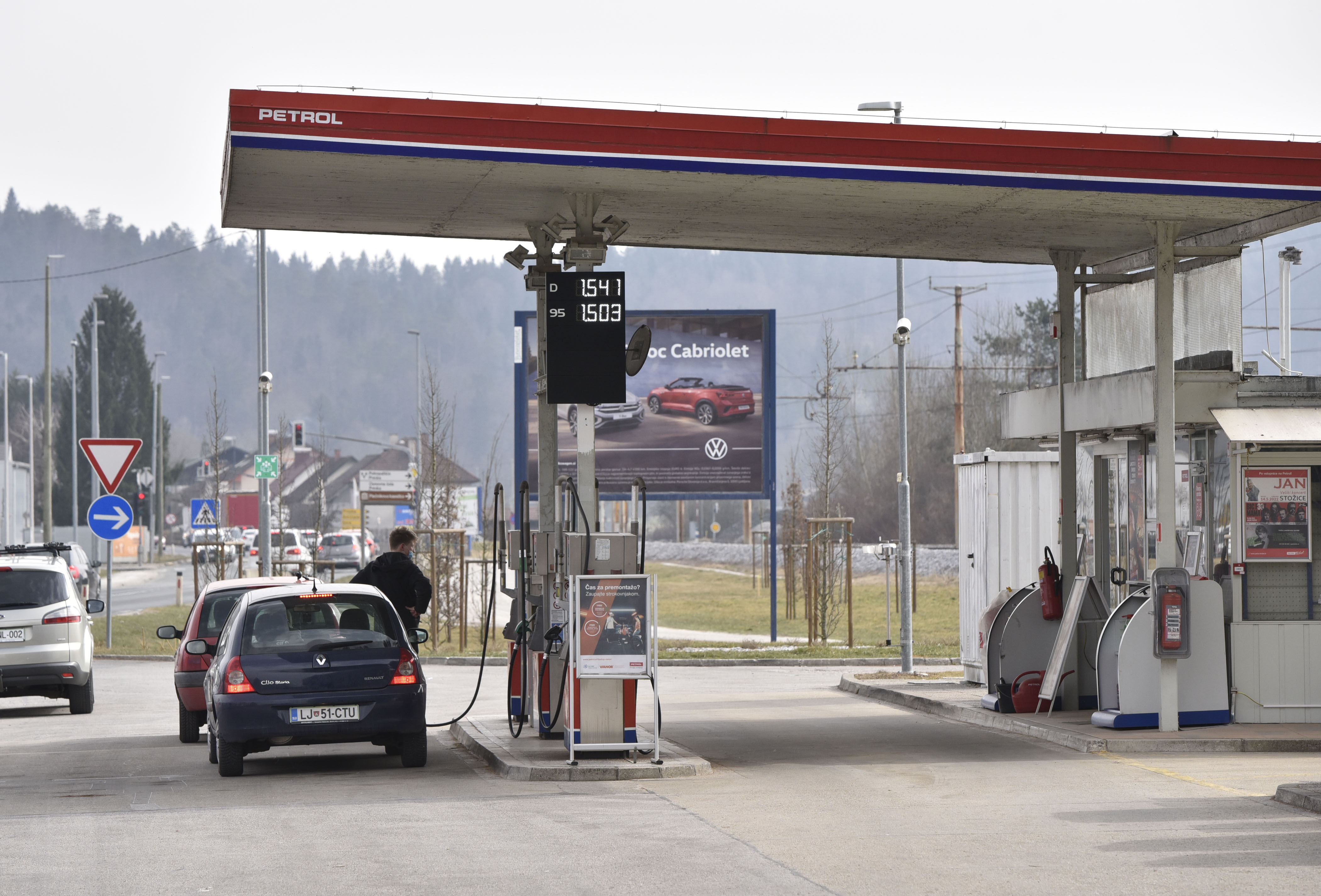 Bencinska črpalka, nove cene goriva