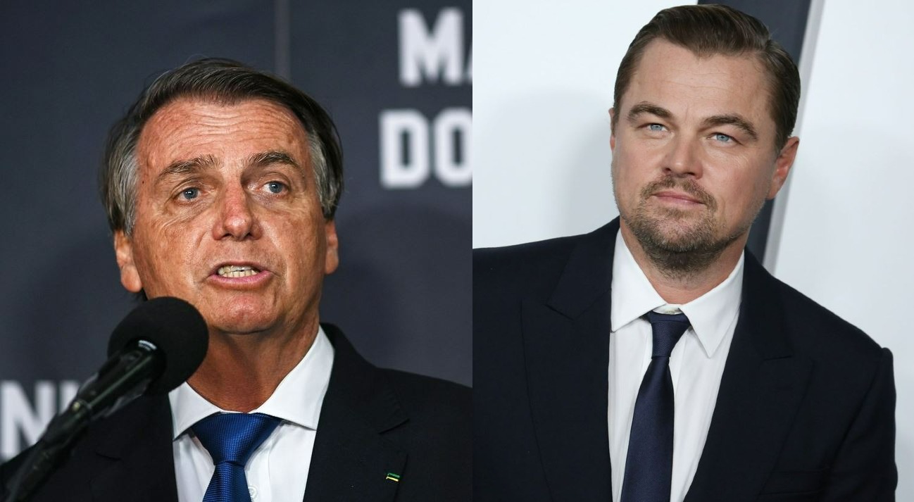 Jair Bolsonaro in Leonardo DiCaprio