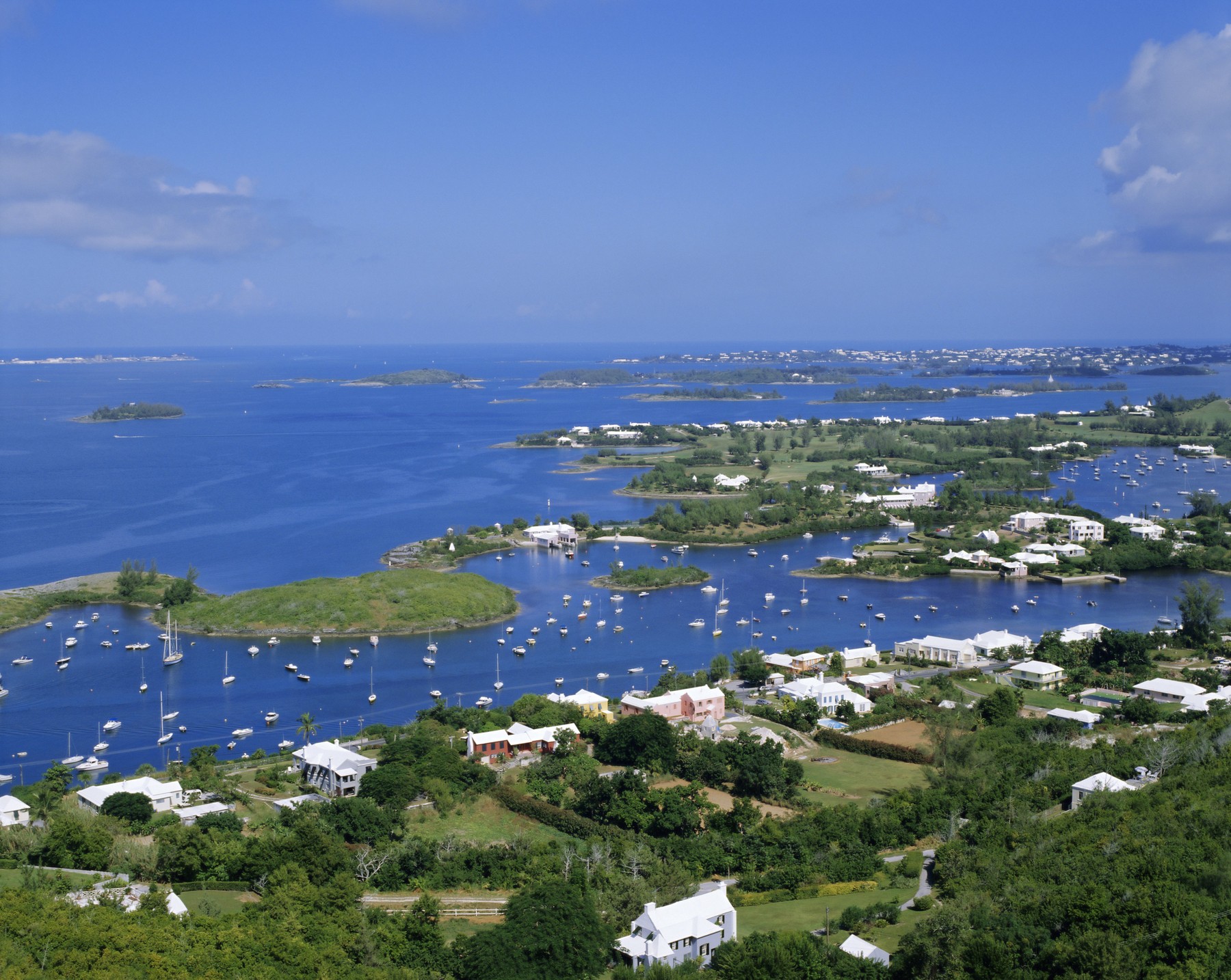 View from Gibbs Hill, Bermuda, Atlantic Ocean, Central America
