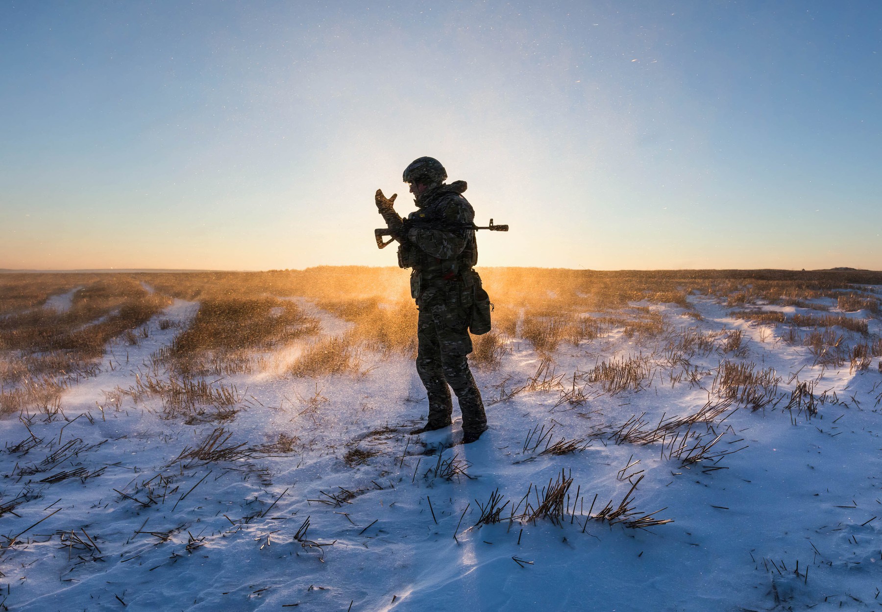 Ukrajina, ukrajinski vojak