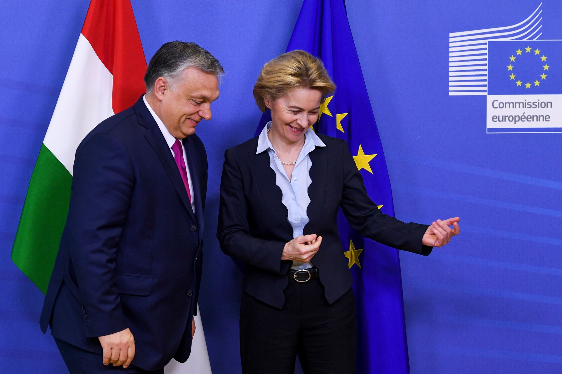 Viktor Orban, Ursula von der Leyen