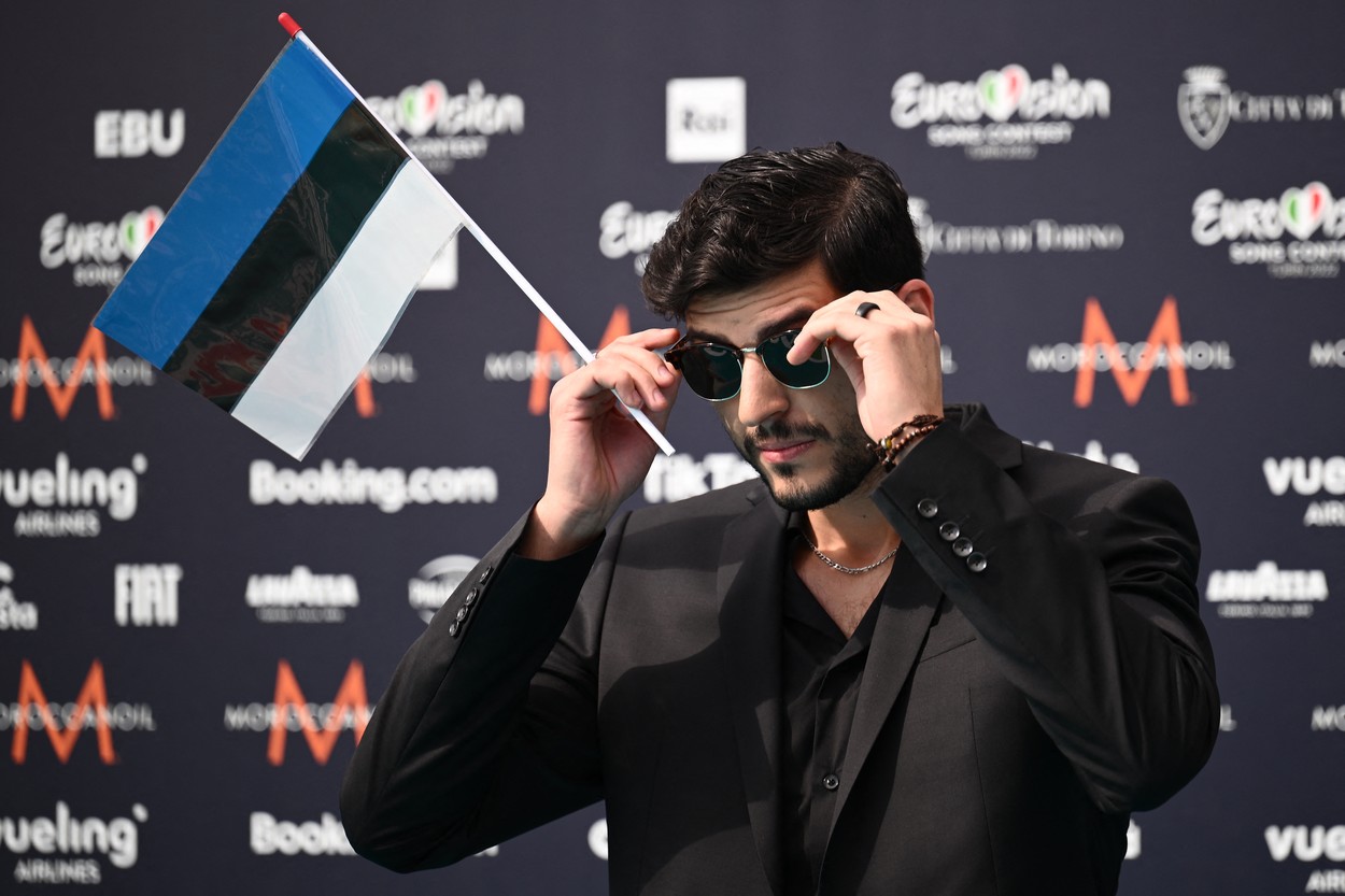 Estonski pevec Stefan (Vir: PROFIMEDIA)