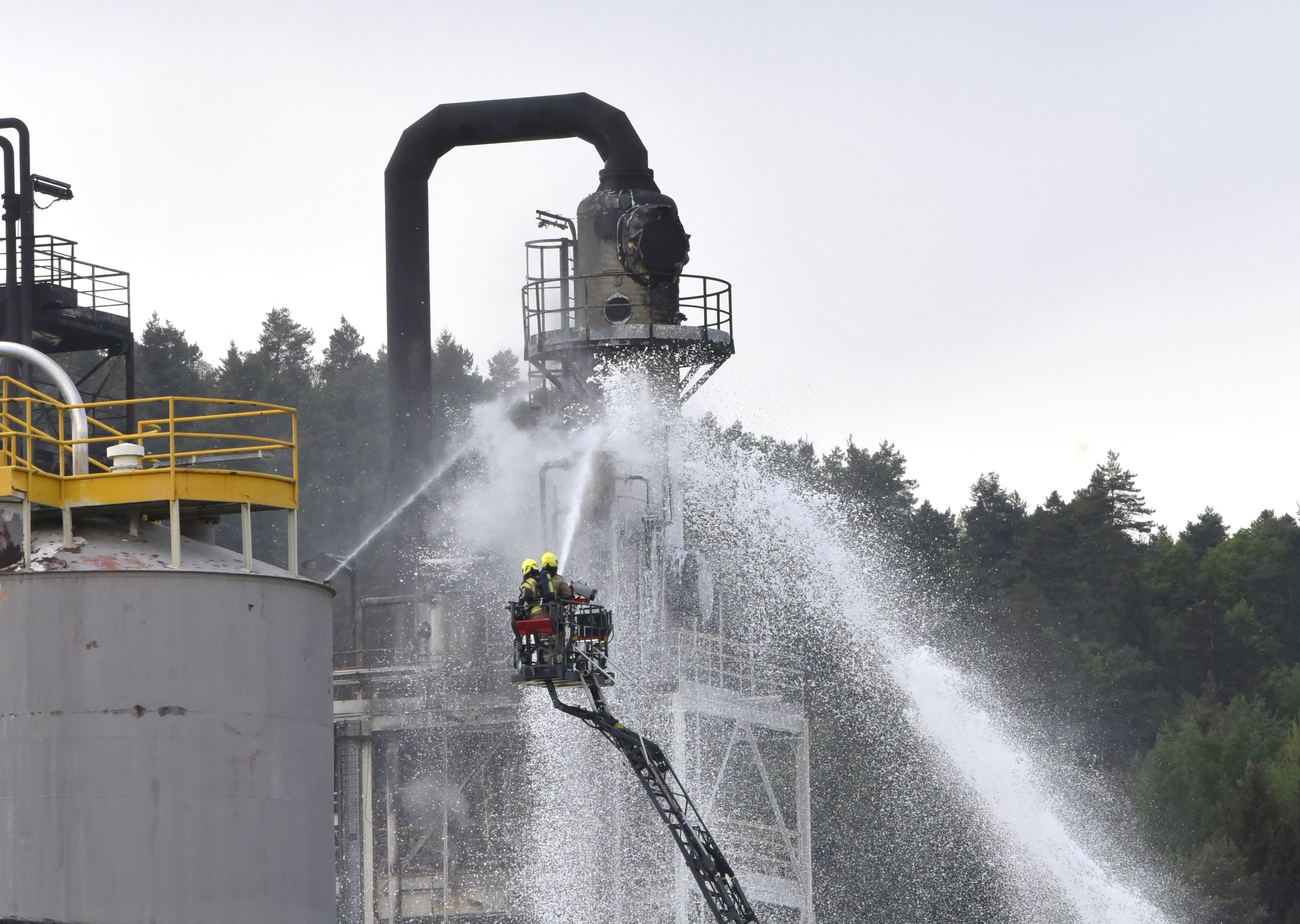požar, tovarna belinka, šentjakob