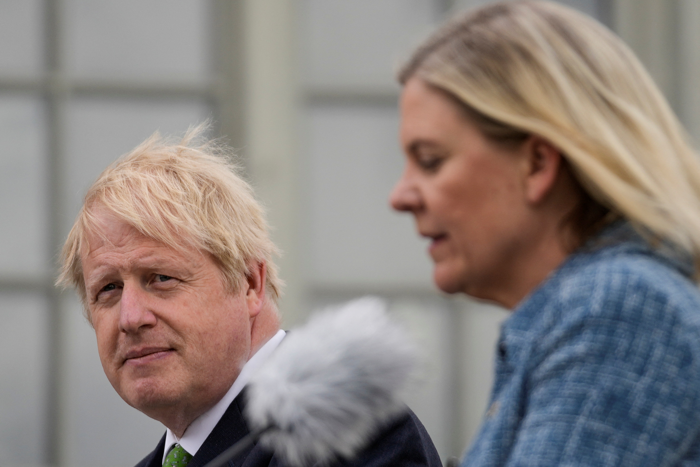 Boris Johnson, Magdalena Andersson