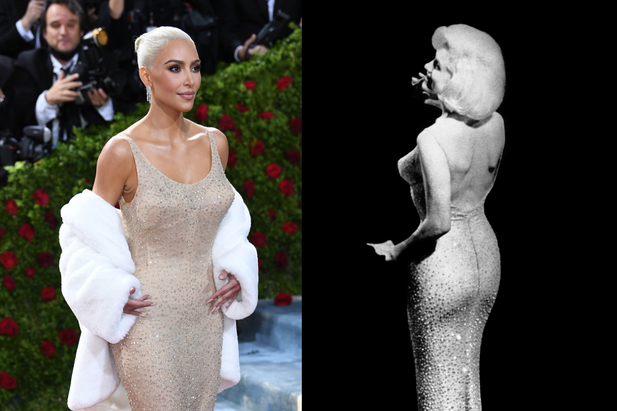 Kim Kardashian in Marilyn Monroe