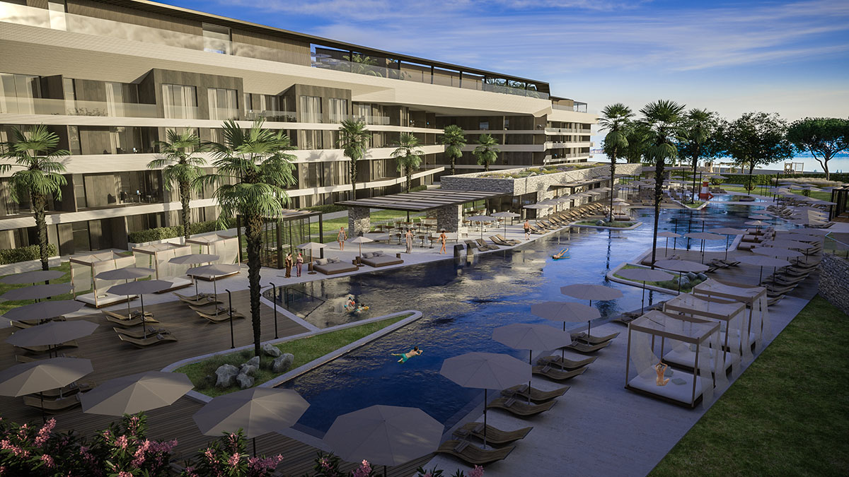 Hotel z apartmaji v Petram Resort & Residences