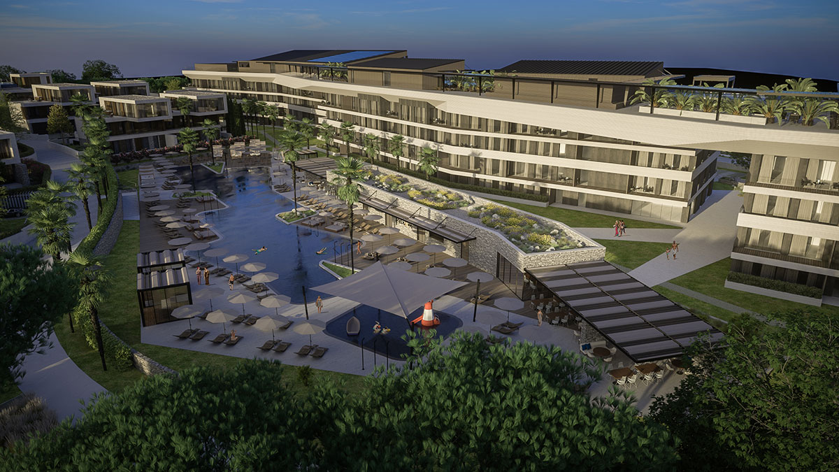 Hotel z apartmaji v Petram Resort & Residences