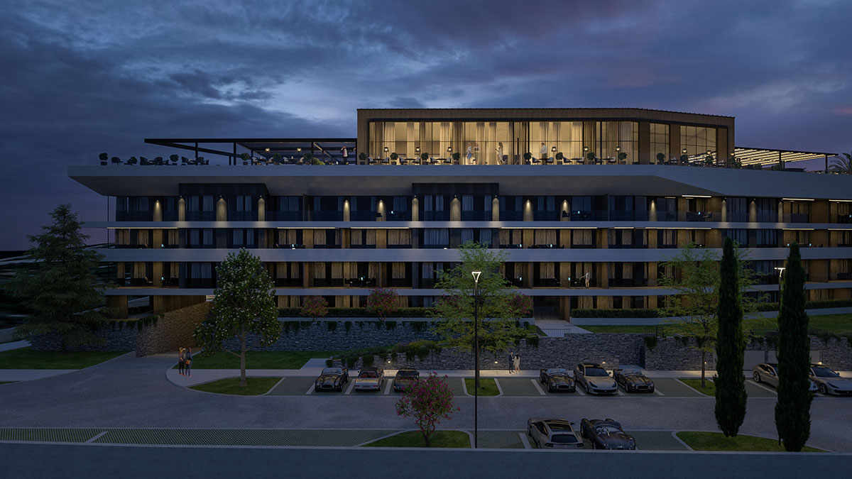 Hotel z apartmaji v Petram Resort & Residences