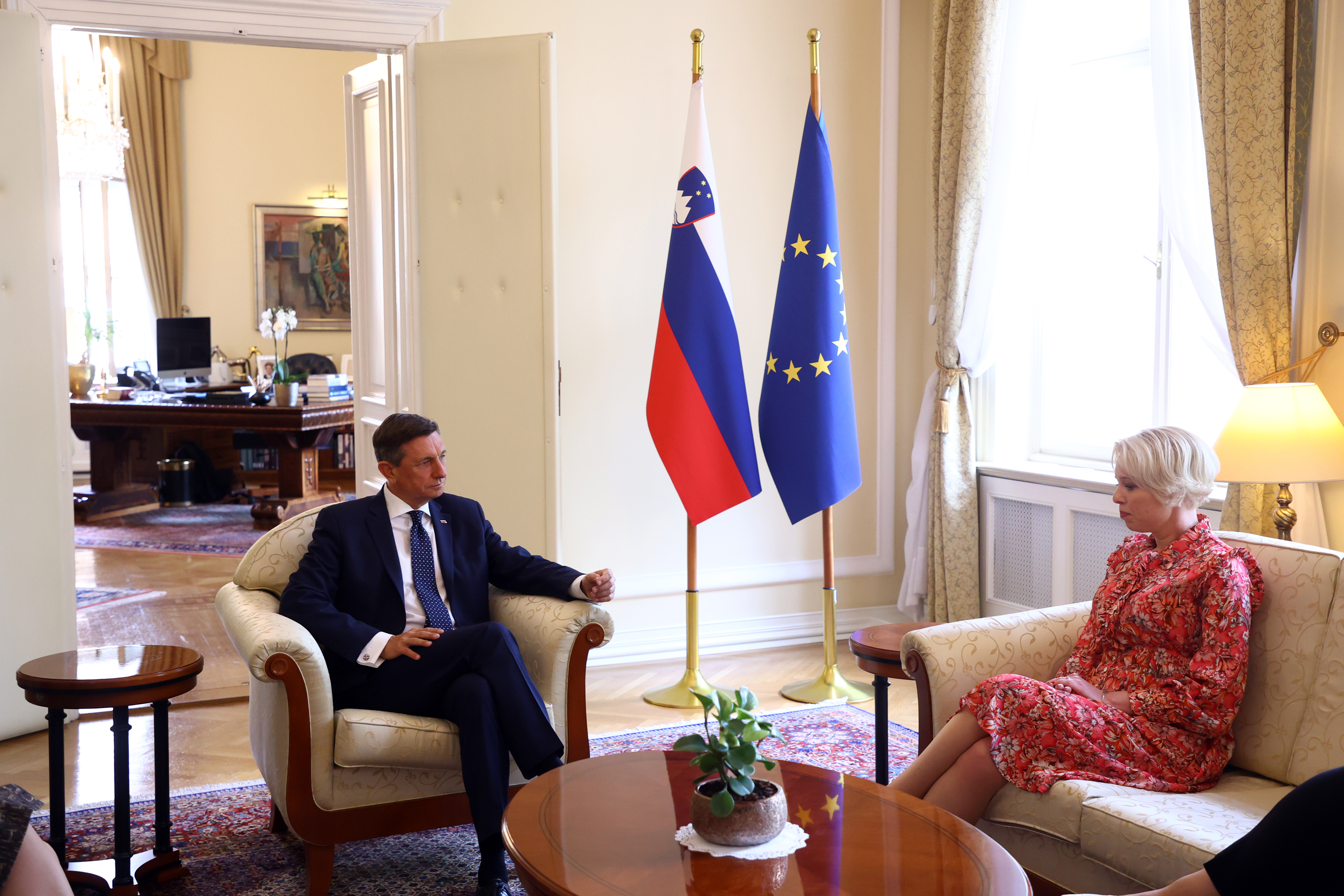 borut pahor, urška klakočar zupančič