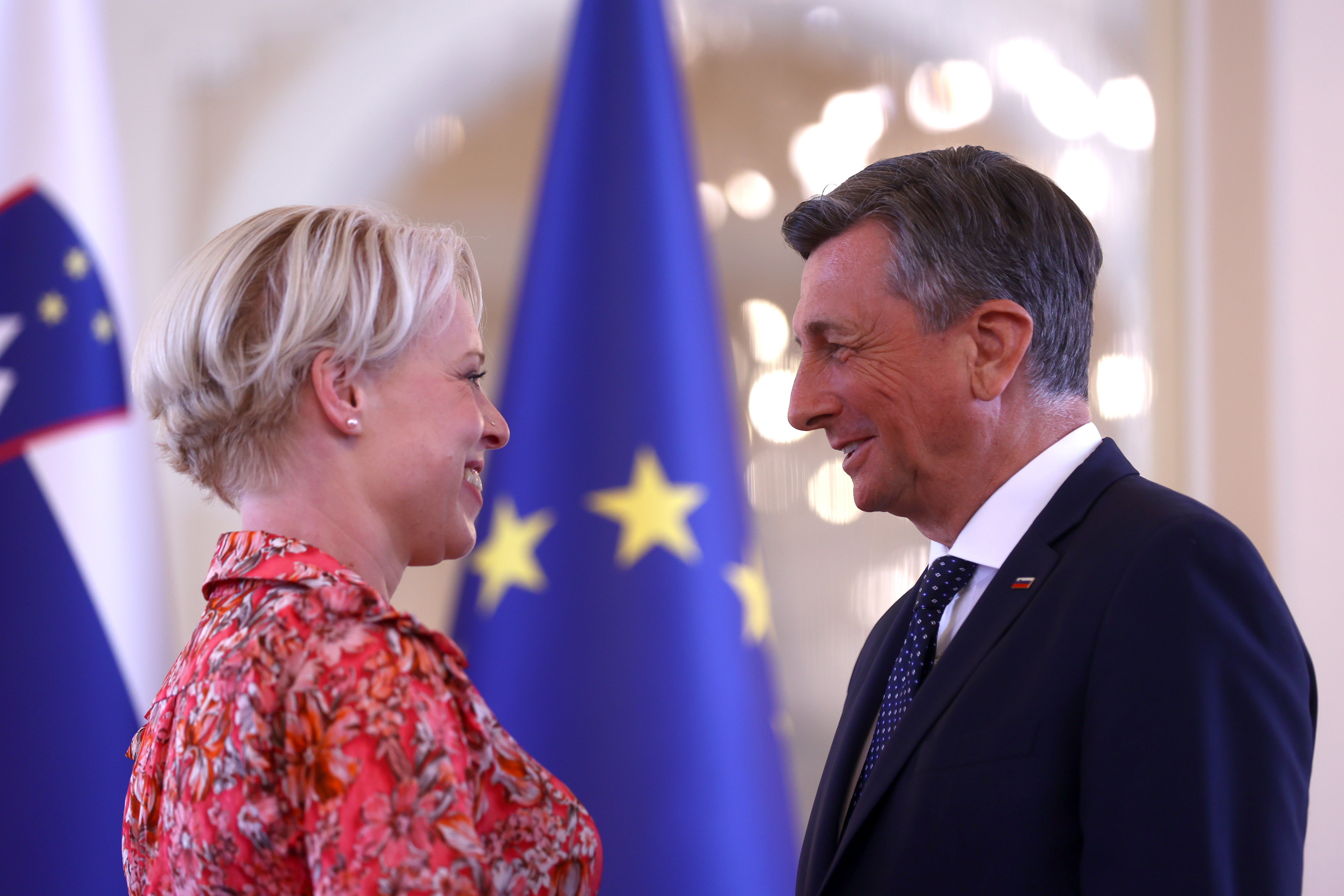 borut pahor, urška klakočar zupančič