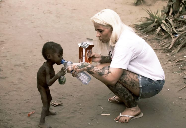 fotografija, deček, Afrika