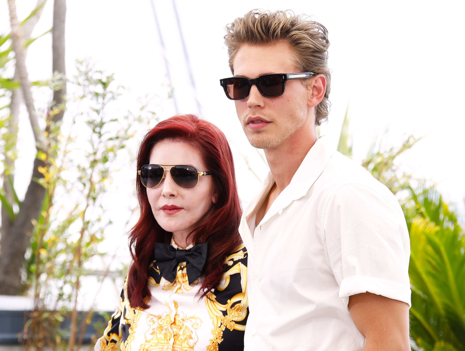 Austin Butler, Priscilla Presley