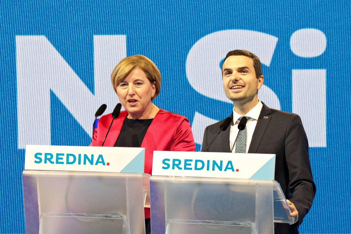 Ljudmila Novak in Matej Tonin