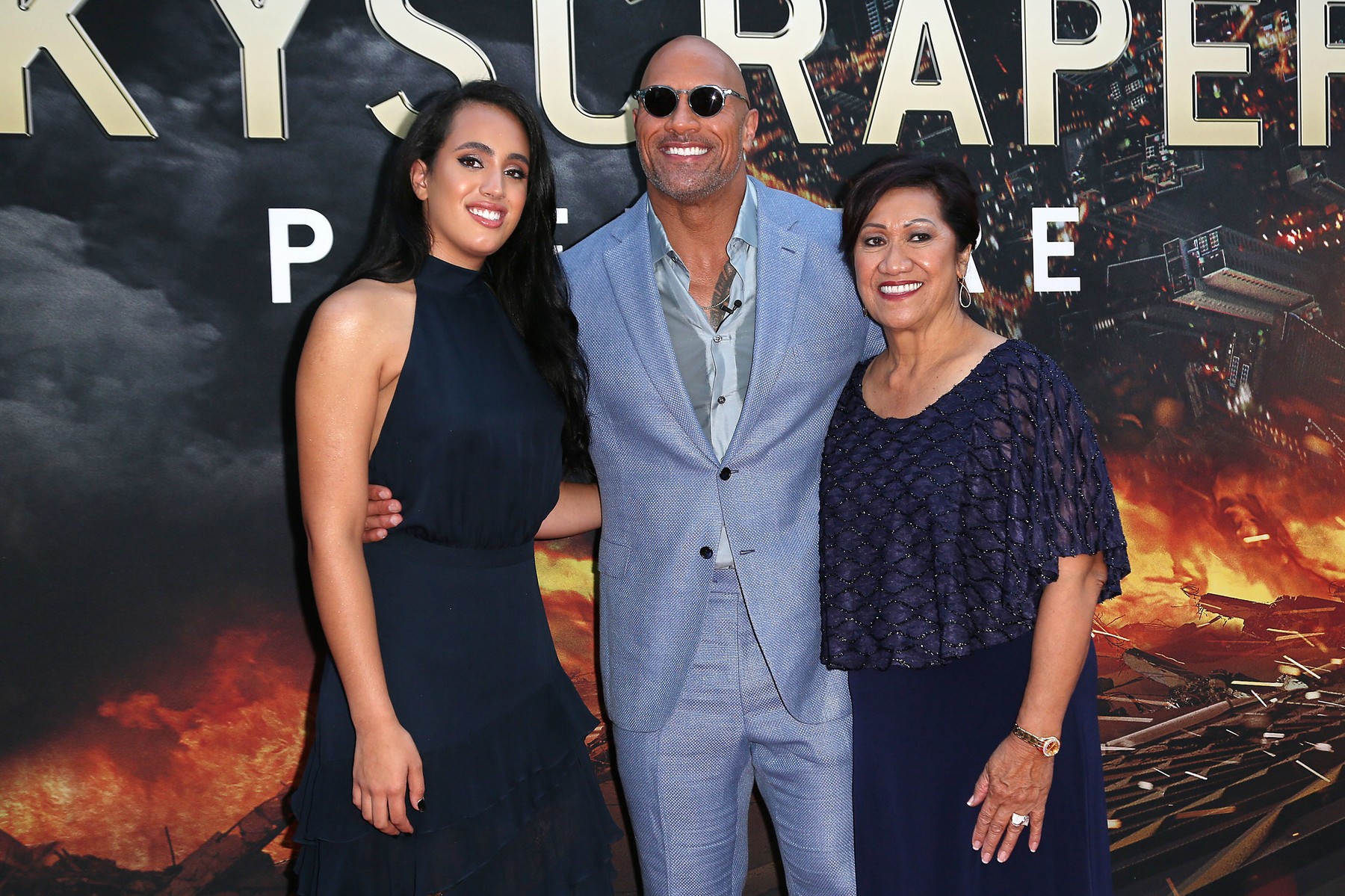 Simone Johnson, Dwayne Johnson, Ata Johnson