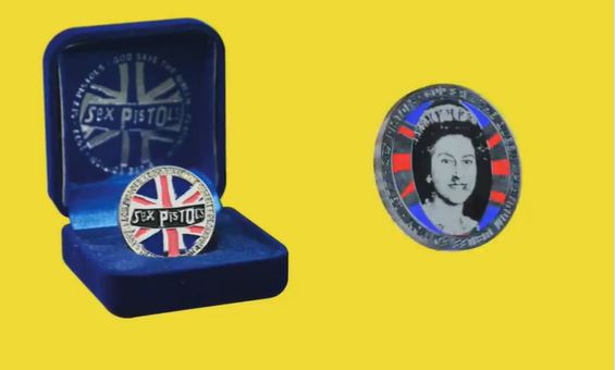 Spominski kovanec Sex Pistols