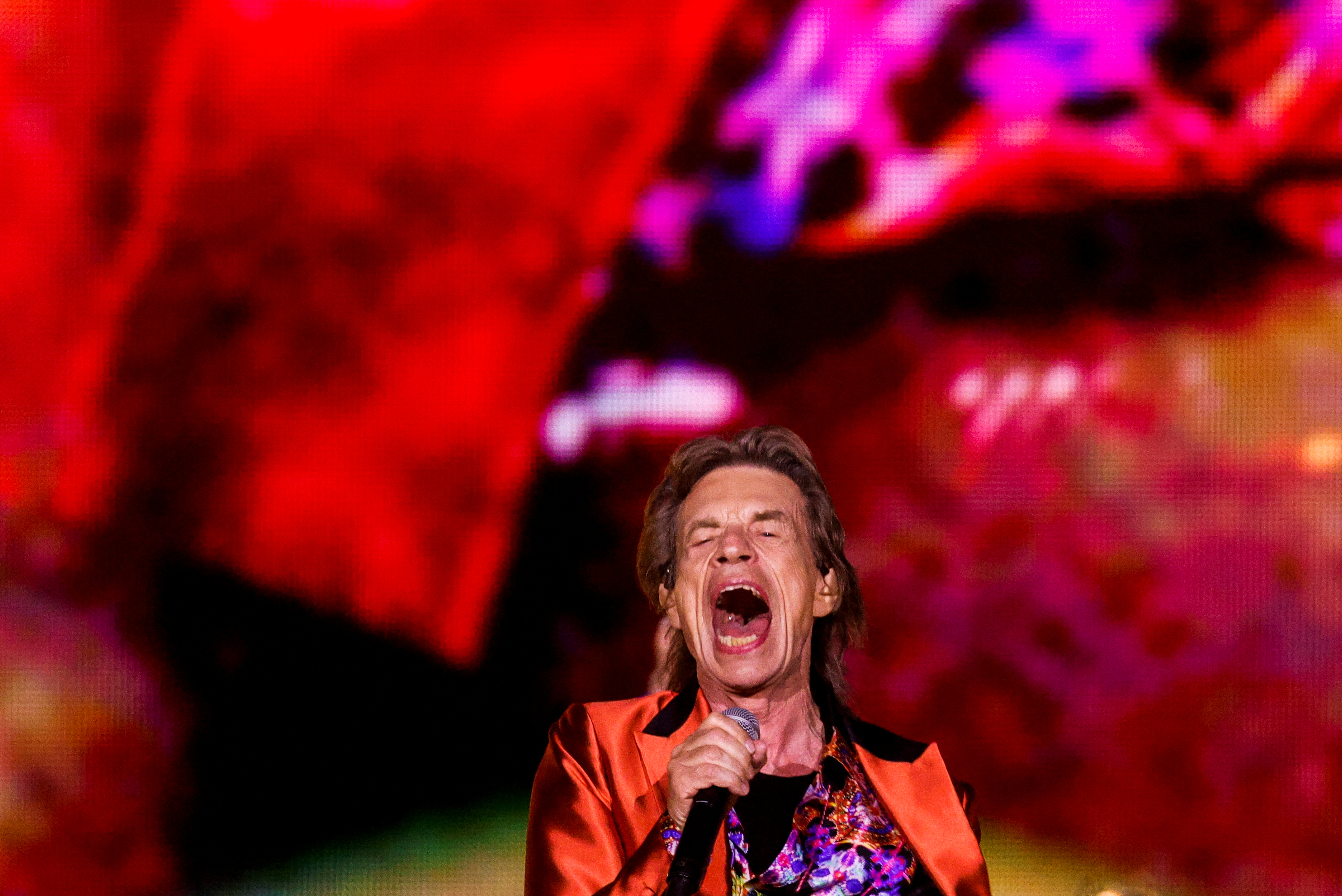 Prvi koncert evropske turneje skupine Rolling Stones v Madridu.