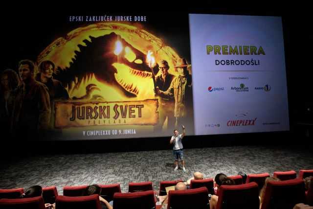 premiera filma Jurski park