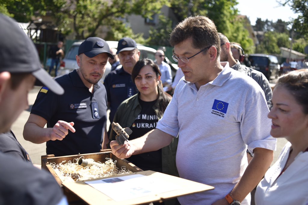 Janez Lenarčič v Ukrajini