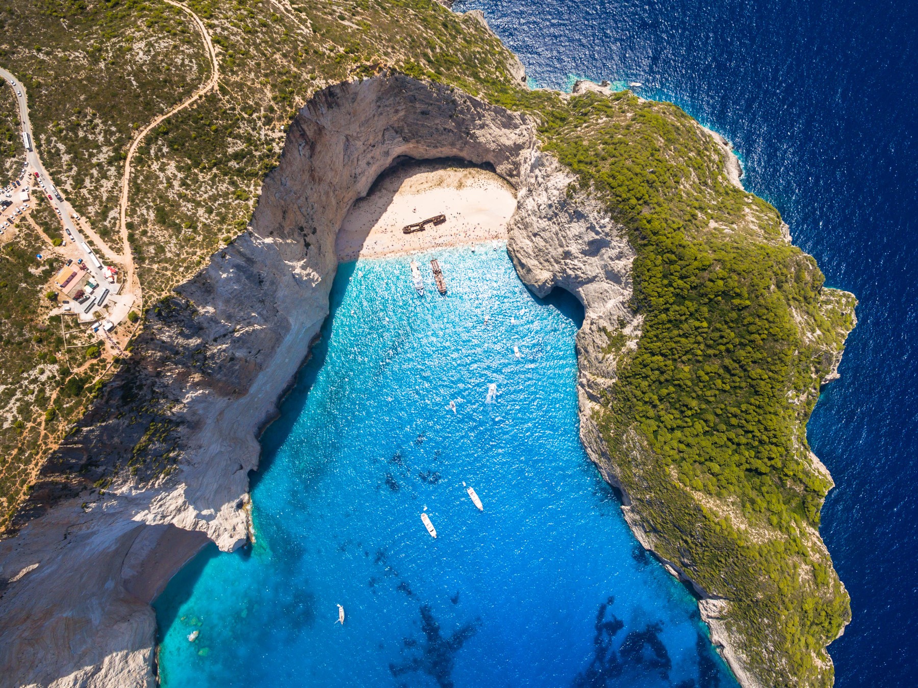 Plaža Navagio na Zakintosu