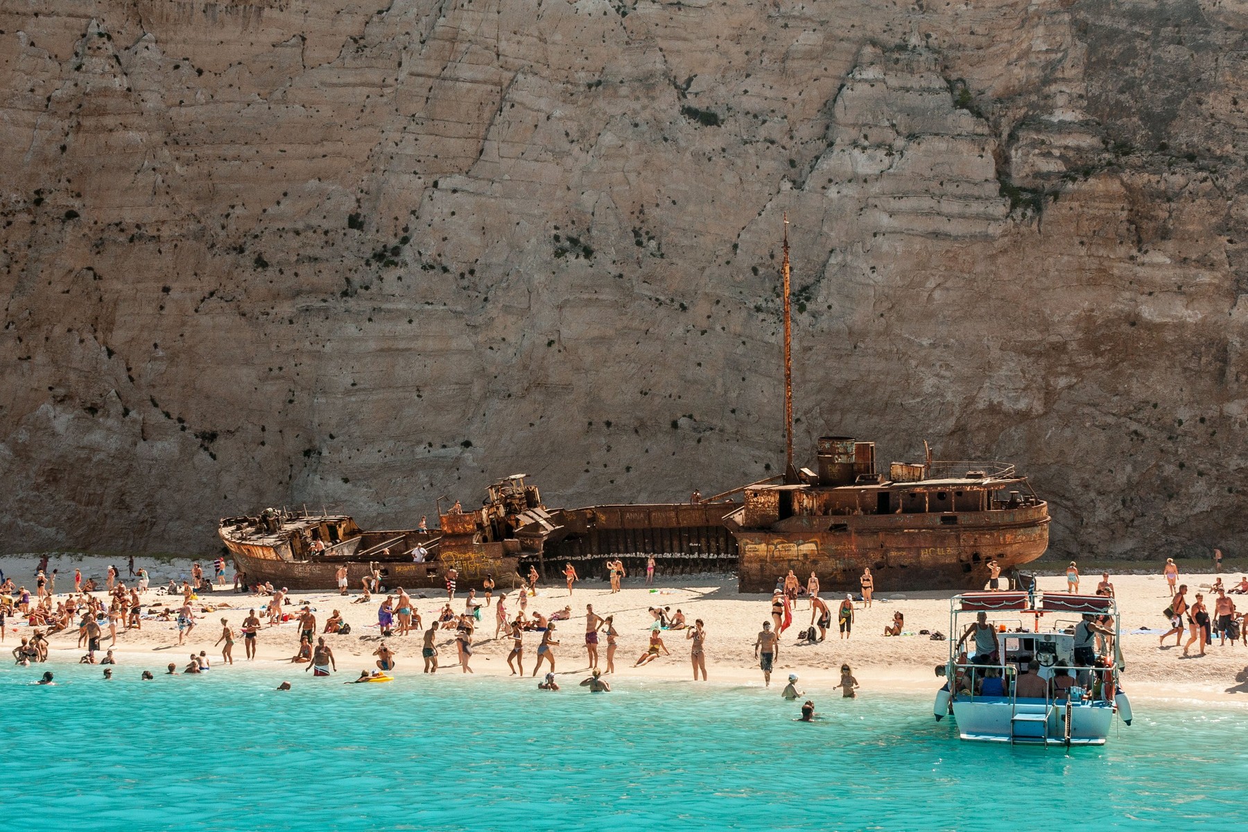 Plaža Navagio na Zakintosu