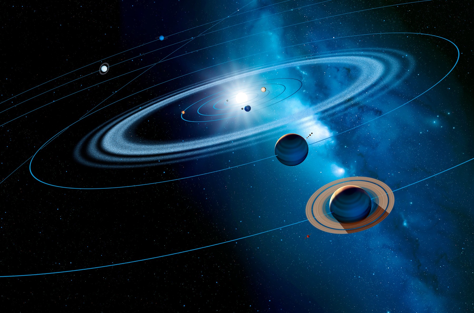 Christmas star as planetary conjunction