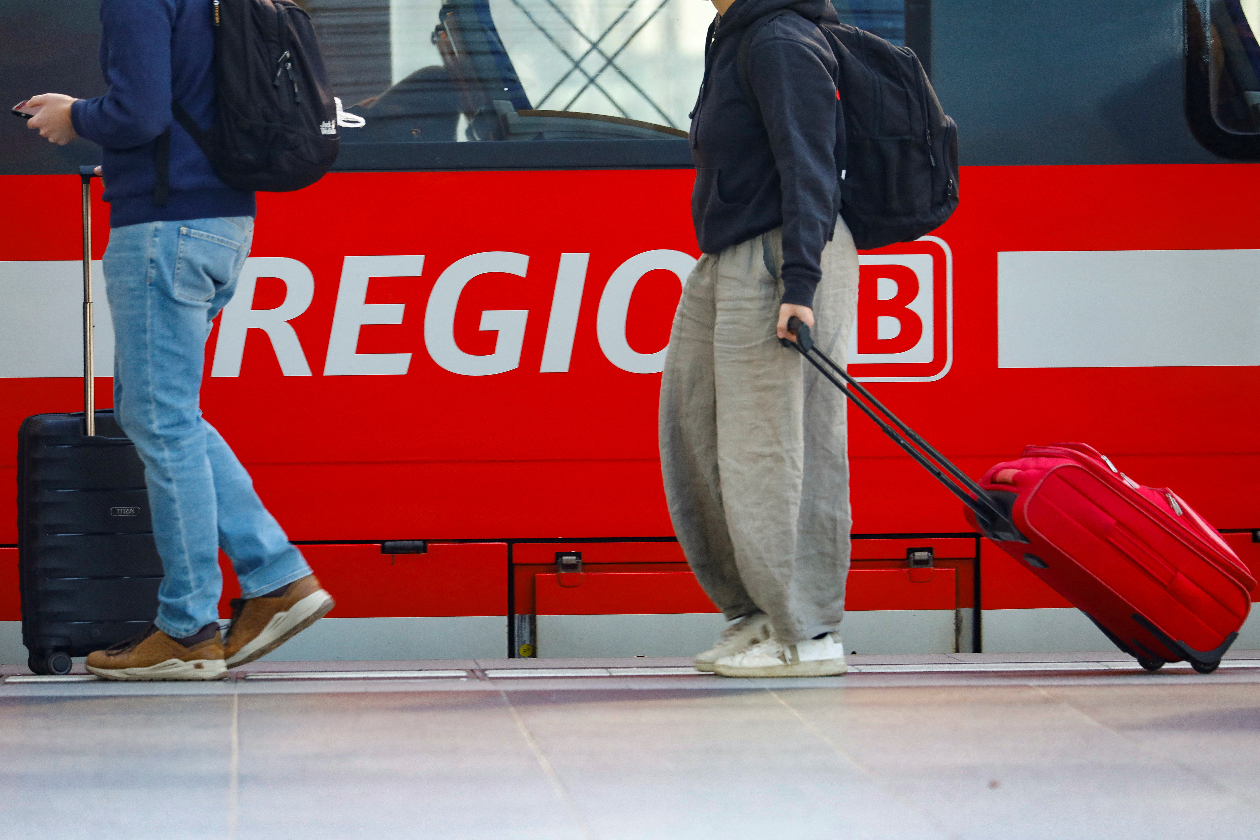 Deutsche Bahn rail operator offers a special nine euro ticket to be used nationwide for a month