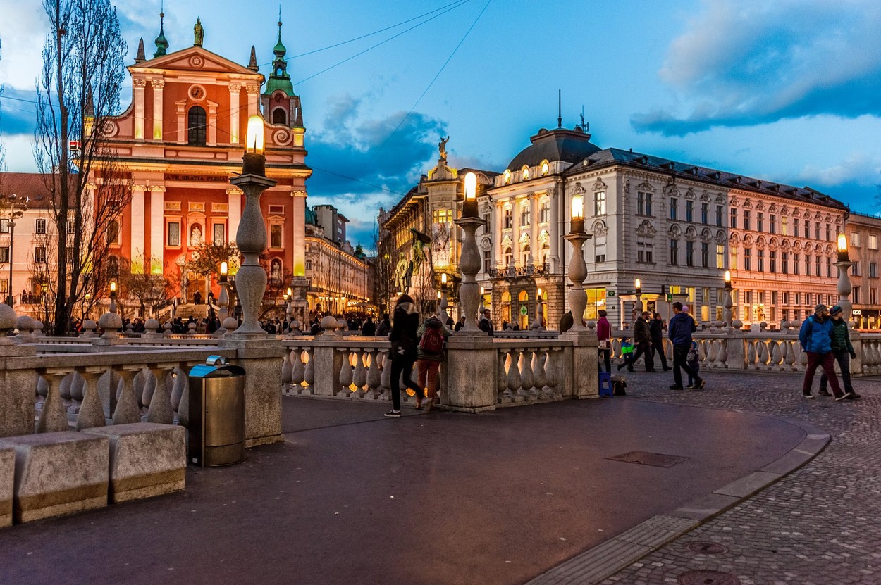 tromostovje, ljubljana