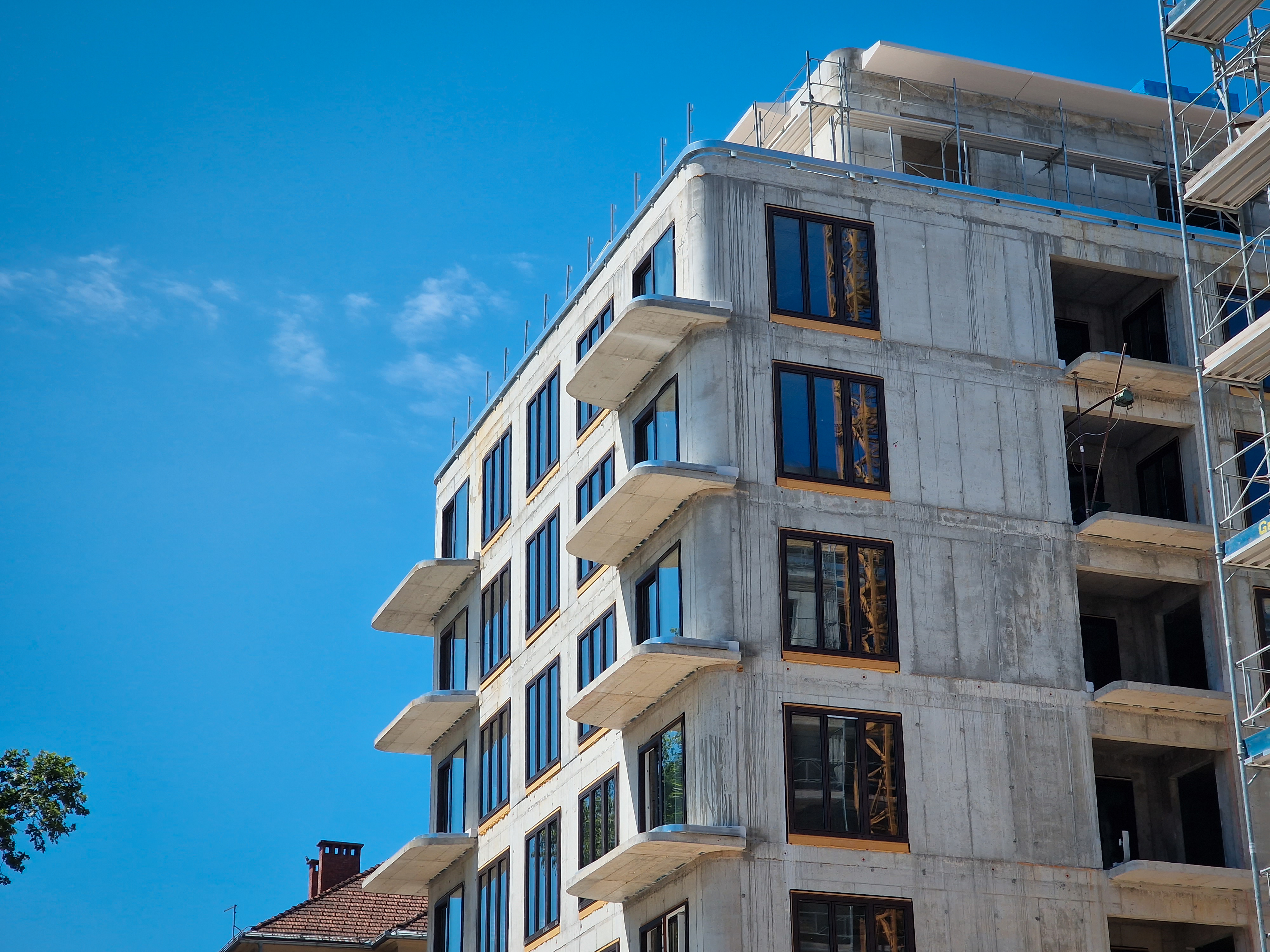 Gradnja Schellenburgu. Foto: Aljaž Uršej/N1