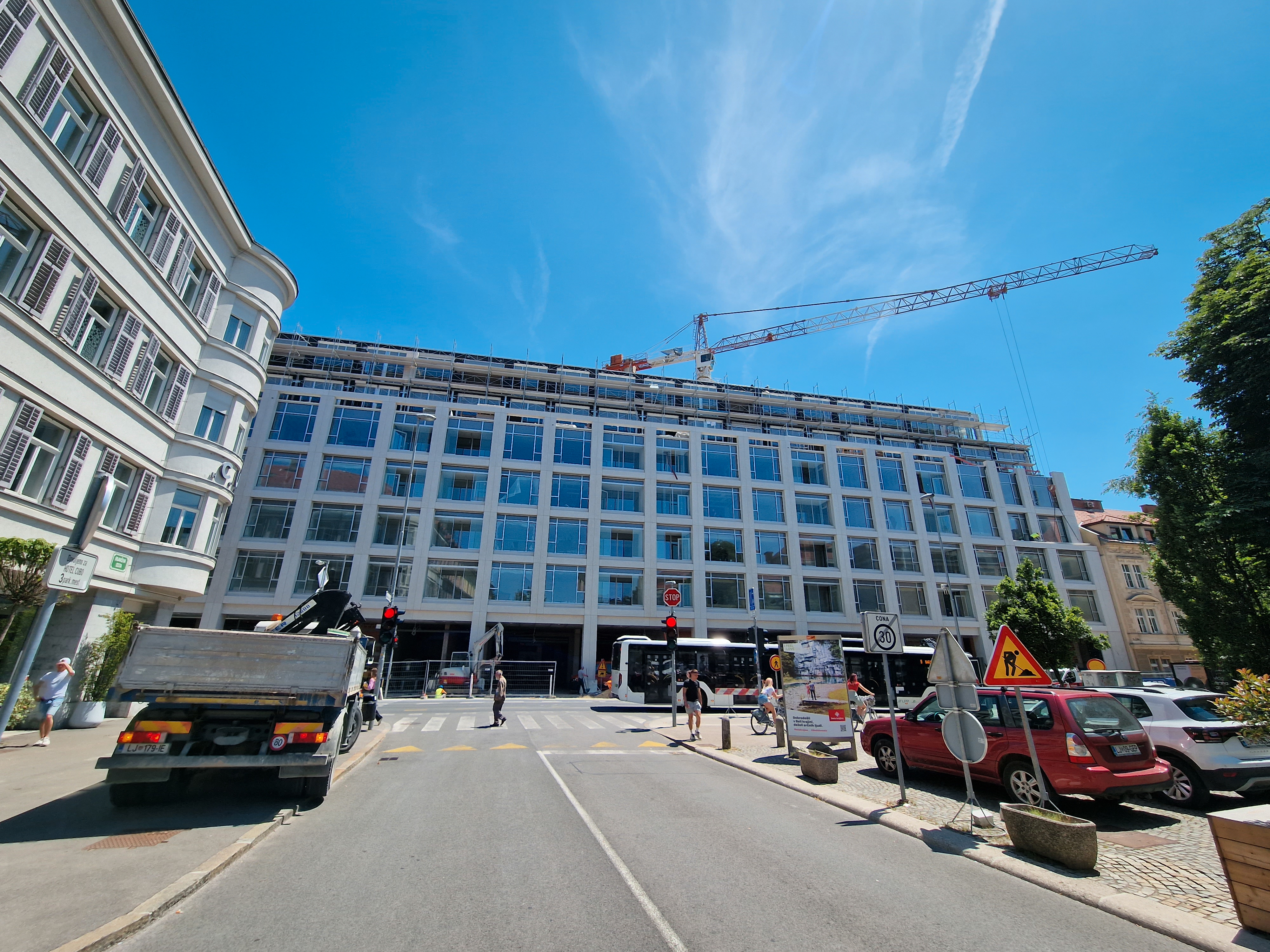 Gradnja Šumija. Foto: Aljaž Uršej/N1