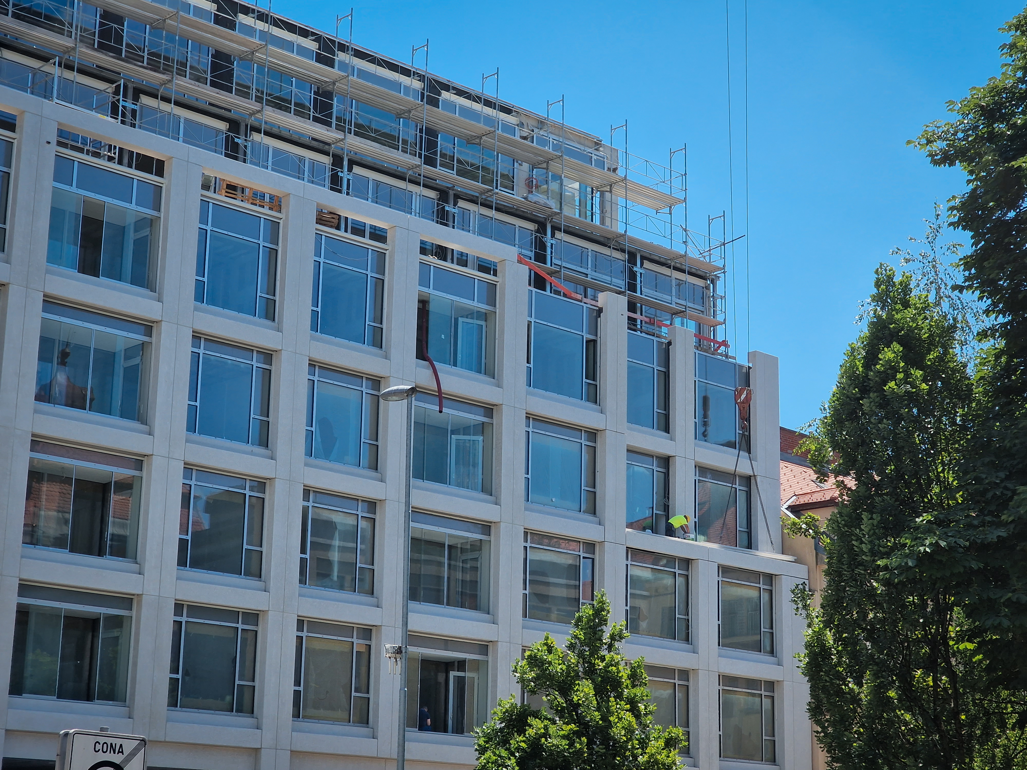 Gradnja Šumija. Foto: Aljaž Uršej/N1