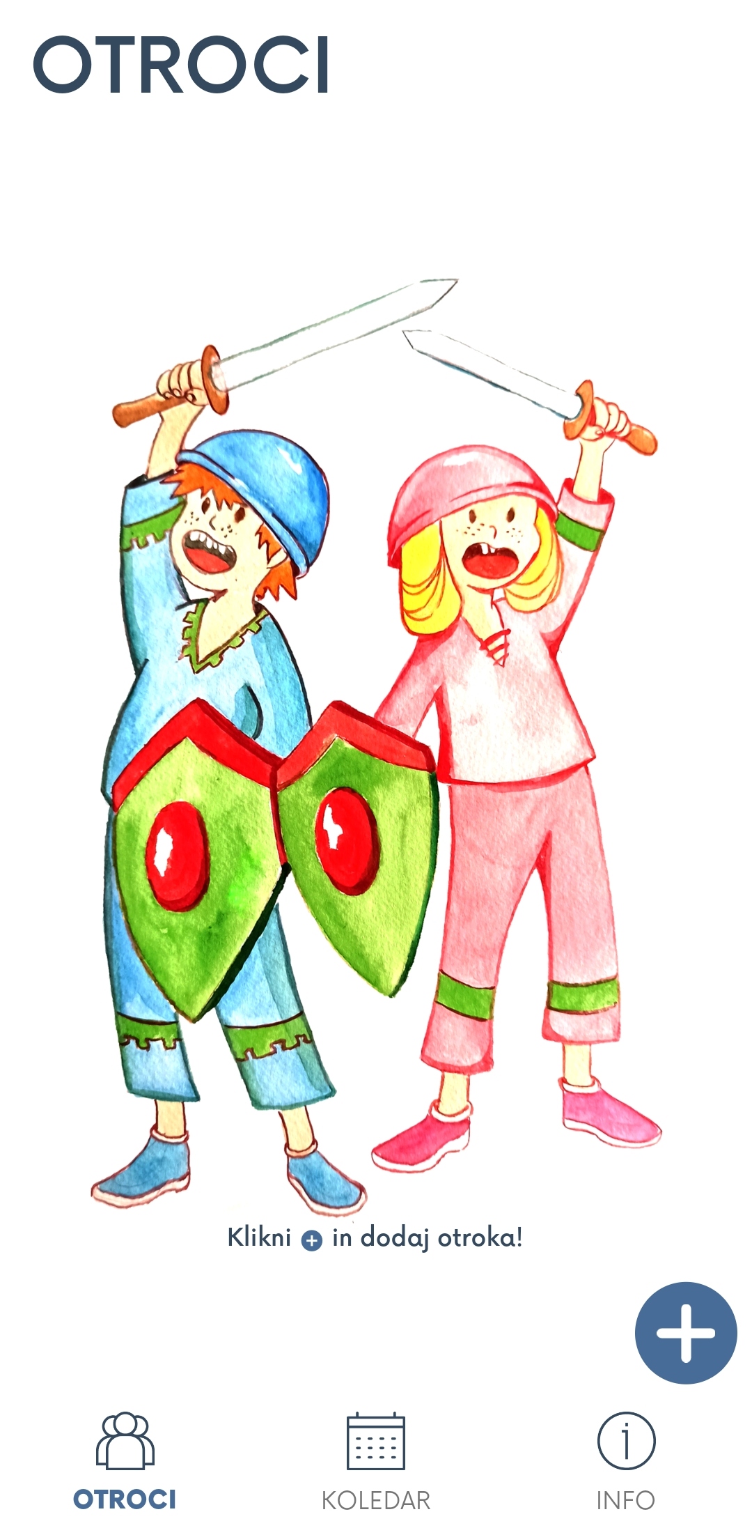 aplikacija moj otrok, aplikacija