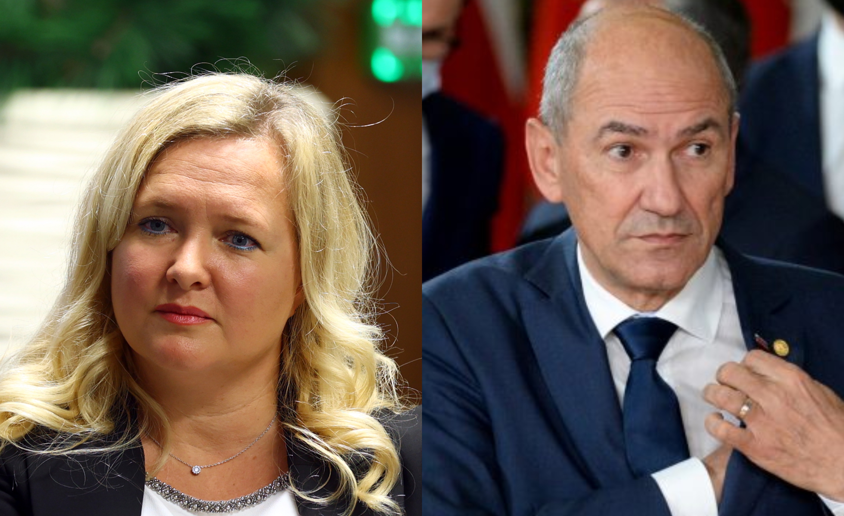 Vasilka Sancin, Janez Janša