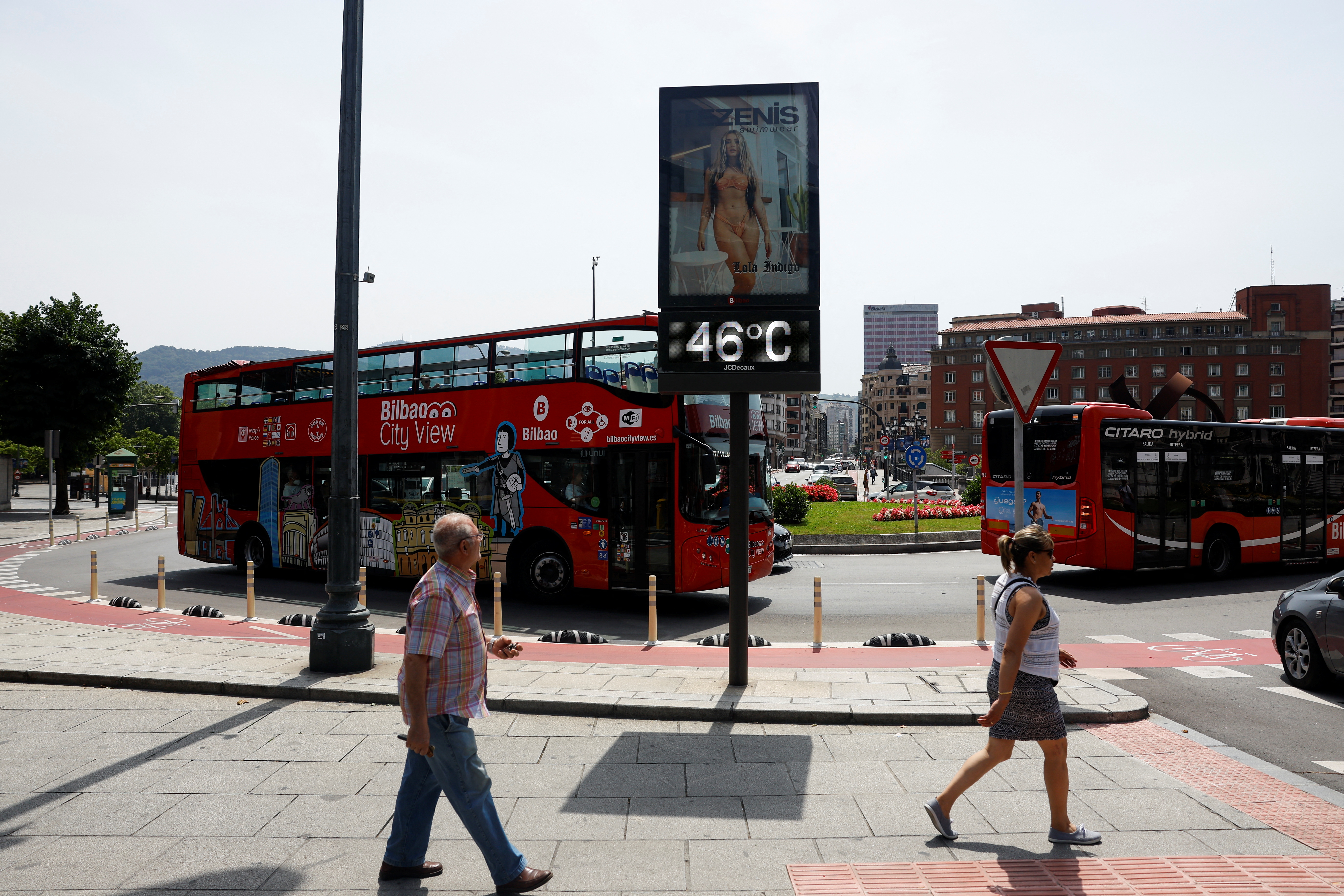 vročinski val, španija