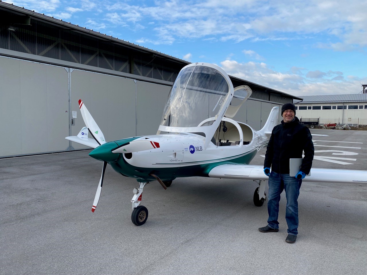 Matevž Lenarčič pred odhodom na novo misijo