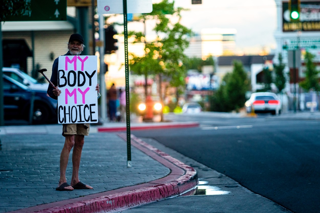 Protest against the overturning of Roe V Wade in Reno, US - 28 Jun 2022