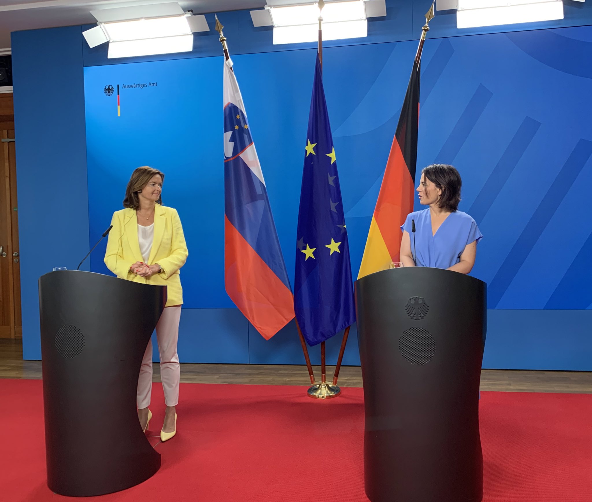 Tanja Fajon, Annalena Baerbock