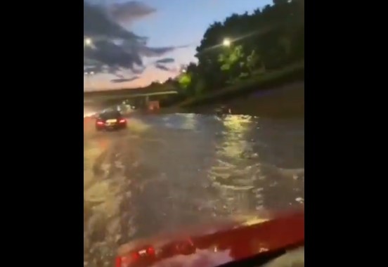 Poplavljena obvoznica